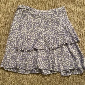 Women’s skirt blue floral